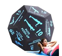 Fitness Dice, Dice Game for Group Exercise, Portable Strength Training Tool, Fun Workout Accessory for Home Gym Use, Outdoor Travel Fitness, and Sports Team Activities