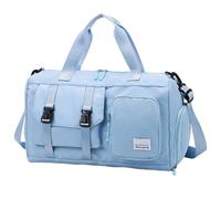 Fitness Duffel Bag, Gym Duffel Bag, Lightweight Gym Bag, Travel Duffel Bag for Men, Weekender Bag Men, Carry on Tote Bag for Men, Durables Fitness Duffel Bag With Wet Compartment for Workout Clothes