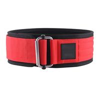 Fitness EVA Supporto for la vita Cintura for sollevamento pesi Bodybuilding Protezione for Bilanciere Manubrio Kettlebell Palestra Sport Sicurezza(Red,M(waist 70-80cm))