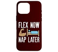 Fitness - Flex Ora Nap Più tardi Custodia per iPhone 16 Pro Max
