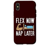 Fitness - Flex Ora Nap Più tardi Custodia per iPhone X/XS
