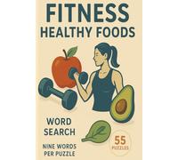 Fitness Healthy Foods Word Search: word puzzle book