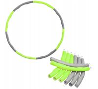 Fitness Hoop Hula Pneumatici Schiuma Pneumatici Ginnastica 8 Pezzi, Giallo...