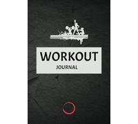Fitness Journal Workout Planner for Men & Women - Undated A5 Workout Tracker, Exercise Log Book