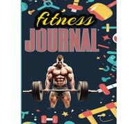 Fitness logbook: cute journal for tracking your daily excercises.