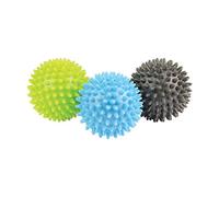 Fitness Mad Spikey Massage Ball Set Sfera Di Massaggio, Unisex - Adulto, Multicoloured, Taglia Unica