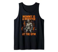 Fitness Mostro Mamma è Un Mostro Divertimento Womens Spooky Allenamento Canotta