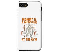 Fitness Mostro Mamma è un Mostro Divertimento Womens Spooky Allenamento Custodia per iPhone SE (2020) / 7/8
