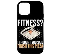 Fitness Pensavo avessi detto Finisci questa pizza Funny Fitness Custodia per iPhone 12 mini