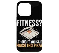 Fitness Pensavo avessi detto Finisci questa pizza Funny Fitness Custodia per iPhone 13 Pro