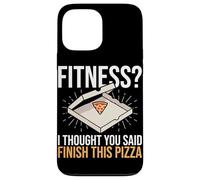 Fitness Pensavo avessi detto Finisci questa pizza Funny Fitness Custodia per iPhone 13 Pro Max