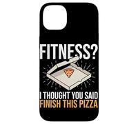 Fitness Pensavo avessi detto Finisci questa pizza Funny Fitness Custodia per iPhone 14 Plus