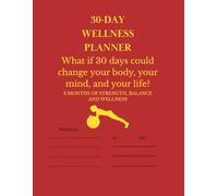 Fitness Planner 2026: 3 months of strength balance and wellness