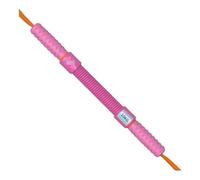 Fitness Power Twister Bar da 10 kg, 20 kg, 30 kg, 40 kg, 50 kg, 60 kg, resistente e flessibile, per esercizi di spalle, braccia e petto, per esercizi di avambraccio, braccia (rosa, 20 kg)