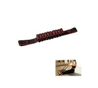 Fitness Resistance Band For Stretching and Yoga, Multi-Loop Yoga Band With Clear Markings, for Women Glute Training Working Out Pilates & Home Gym Equipment (Black,12-Sections)