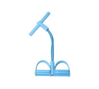 Fitness Resistance Bands - 4 tubi Pedal Puller, impugnature Attached Rope, Durable Workout Equipment, Efficient Exercise Accessory | Reliable Band for Beginners Women Arms Legs