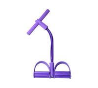 Fitness Resistance Bands - 4 tubi Pedal Puller, impugnature Attached Rope, Durable Workout Equipment, Efficient Exercise Accessory | Reliable Band for Beginners Women Arms Legs