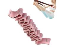 Fitness Resistancee Bands with Handles - Elastic Stretch Training Strap | Adjustable Workout Bands for Full Body Legs Mobility Strength Yoga Pilates Home Gym Exercise