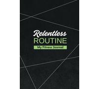 Fitness Tracking Journal - Exercise and Diet Planner Notebook: Daily Workout and Health Recording Easy Diary for Women and Men - Gift of Good Habits