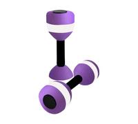 Fitness Water Dumbbells, Aqua Exercise Dumbbells for Toning, High-Density Tool 2 Pieces with Buoyant Link, Aquatic Weight for Water Aerobics, Upper Body Strengthening and Pool Exercising