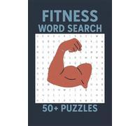 Fitness Word Search for Adults and Kids: 50+ Easy-to-Read Puzzles | 6x9 Book