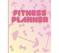 Fitness, workout journal planner. Notebook to track workouts, weight training, and body composition. Important for exercise goal reaching.
