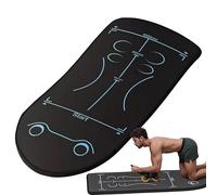 Fitness Workout Pad, Cofortable Exercise Mat, Floor Protector, 59 x 24 Inch Non-Slip Allenamento Carpet, Foldable Yoga Rug Cushion, Ab Roller Mat for Gym Equipment