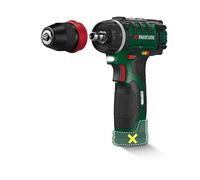 FITNMORE Parkside - Trapano avvitatore a batteria 20 V, PBSA 20, con carica batteria, Verde, 3/8 pollice