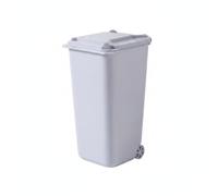 Fitnnybay Cestino per la carta, 1 PC | Da Scrivania, In Plastica PP, Mini Pattumiera Compatta, Per Rifiuti Piccoli, Come Temperamatite E Involucri