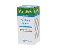 Fitoben - Sediloto bimbi sciroppo naturale con Valeriana, Tiglio, Melissa e Biancospino per il rilassamento, il benessere mentale e il sonno. Sciroppo 200 ml.