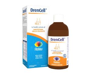 Fitobios Drencell - Integratore alimentare per il drenaggio dei liquidi e la cellulite, 500 ml