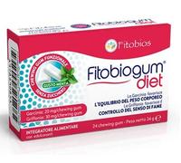 Fitobios FITOBIOGUM DIET 24 CHEWING GUM