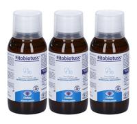 Fitobios Fitobiotuss 3x150 ml Sciroppo per la tosse