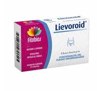 Fitobios Lievoroid - Integratore alimentare per i sintomi delle emorroidi, 20 compresse
