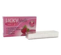 Fitobucaneve LICKY CARAMELLE BAMBINI PER TOSSE E GOLA FRAGOLA 70 G