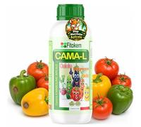 Fitokem CAMA-L Concime per Orto Liquido 1KG Concime per Piante da Frutto con Calcio, Magnesio e Azoto Fertilizzante Orto Contrasta il Marciume Apicale Nutre e Potenzia Produzione di Verdure e Frutti