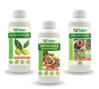 FITOKEM - Olio di Neem solubile 1L + Sapone molle di potassio 1L