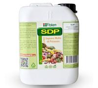 FITOKEM SDP - Sapone Molle Potassico per Piante, Concime (5 Litri) Effetto Corroborante Naturale e Lava Melata, Consentito in Agricoltura Biologica, per Orto, Giardino, NON Tossico, Made in Italy