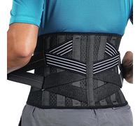 Fitomo Fascia Lombare Supporto Schiena per Uomini e Donne, Busto Ortopedico Lombare per il dolore da Sciatica, Ernia del disco, Stenosi spinale, Fascia Elastica Lombare Regolabile