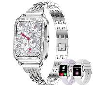 fitonyo Smartwatch Orologio Donna Chiamate e Risposta Diamond,1.29''Smartwatch Notifiche Messaggi,Cardiofrequenzimetro,SpO2/Monitoraggio del Sonno,19 Sport orologio smartwatch donna per Android iOS