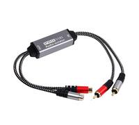 Fitooles Eliminatori di isolamento acustico con loop di terra premium con connettori per una riproduzione chiara del suono impostazioni di registrazione eliminatori di rumore loop di terra