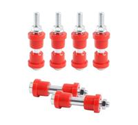 Fitooles Set di boccole a molla per carretto da golf ad alta resistenza con viti per 1015583 101230 golf carrelli posteriori a balestra a balestra boccola maniche sospensione carrello da golf