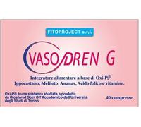 fitoproject Vasodren G 500mg 40 Compresse
