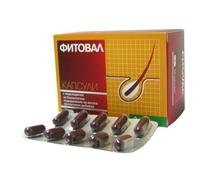 FitovalR 60 Capsules - Anti Hair Loss Regrowth Hair Strong and Beautiful Hair and Nails. !!!TOP PRODUCT!!! by FIT