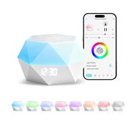 FitRepa Macchina del rumore bianco con luce, macchina del suono con 32 suoni lenitivi e telecomando con app, timer, macchina per il rumore bianco per adulti e bambini, camera da letto e regalo