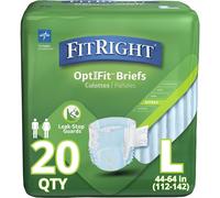 FitRight extra+ pannolini adulti Incontinenza usa e getta per le perdite pannolini a prova di perdite slip assorbenti per uomini e donne protezione m