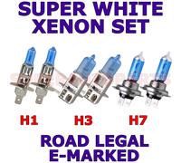 FITS ALFA ROMEO GIULETTA HATCH 2010+ SET H1 H7 H3 XENON LIGHT BULBS HALOGEN