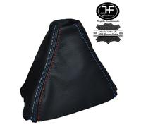 FITS BMW 5 SERIES F10 F11 2010-2015 TRI STITCH MANUALE GEAR GAITER IN VERA PELLE