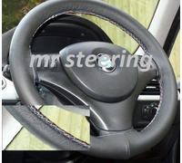 FITS BMW X1 E84 2009+ VERO COPRIVOLANTE IN PELLE ITALIANA CON CUCITURA M-TECH