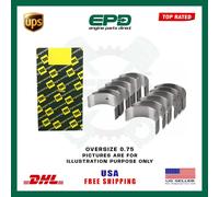 FITS NISSAN VQ35DE Cuscinetti Albero Motore Biella Set 0.75 Oversize